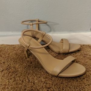 Express 2inch Nude Pumps Size 8